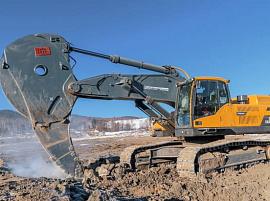 Мегарыхлитель сверхусиленный для экскаватора Volvo EC 480 DL